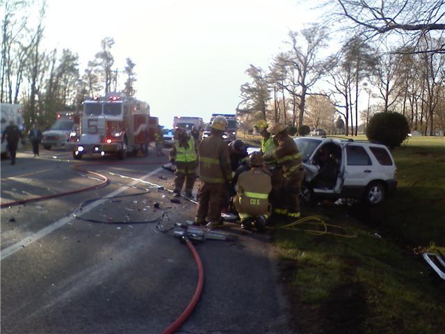 Squad 5 on Rte 234 PI